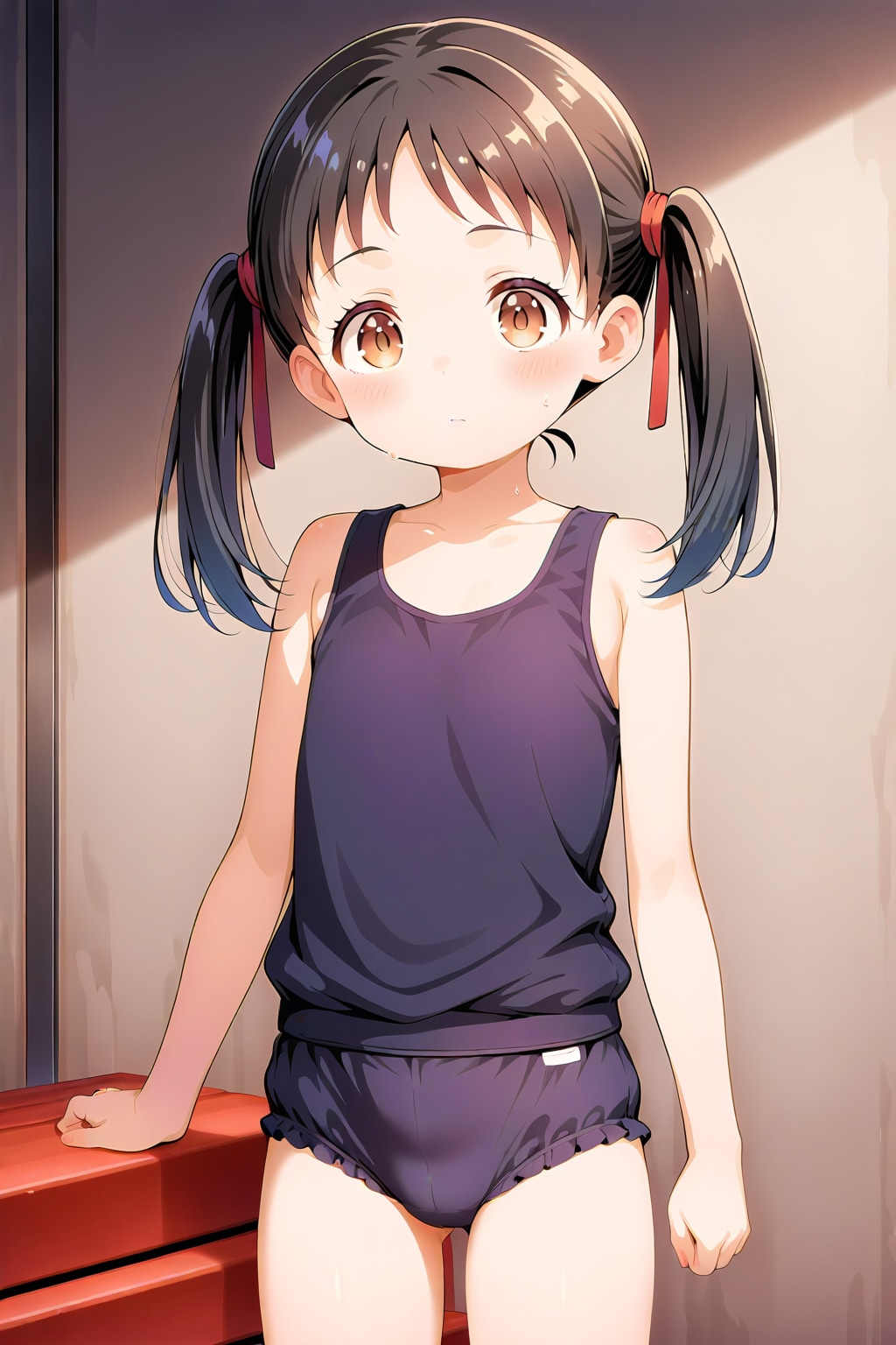 体操服美少女