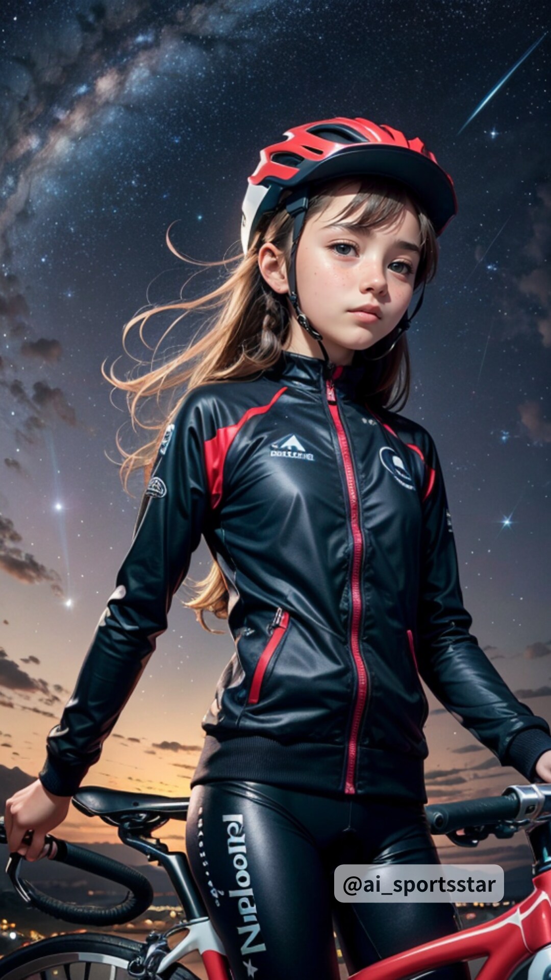 星空のサイクリング
