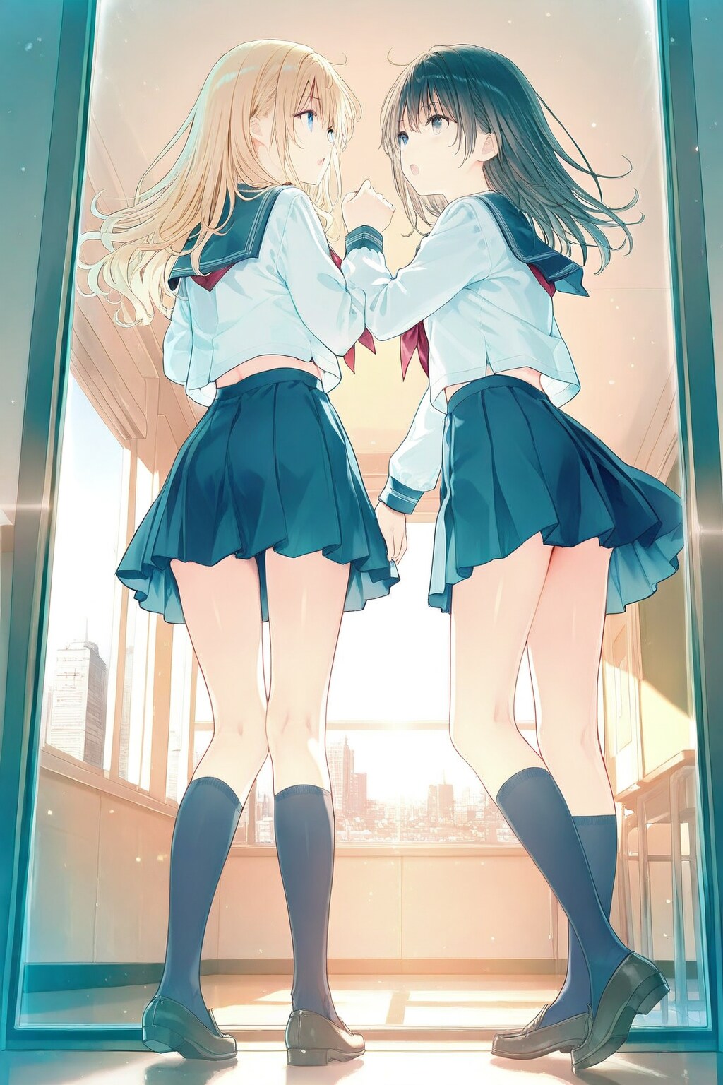 【学園7不思議⑦】４時44分の鏡