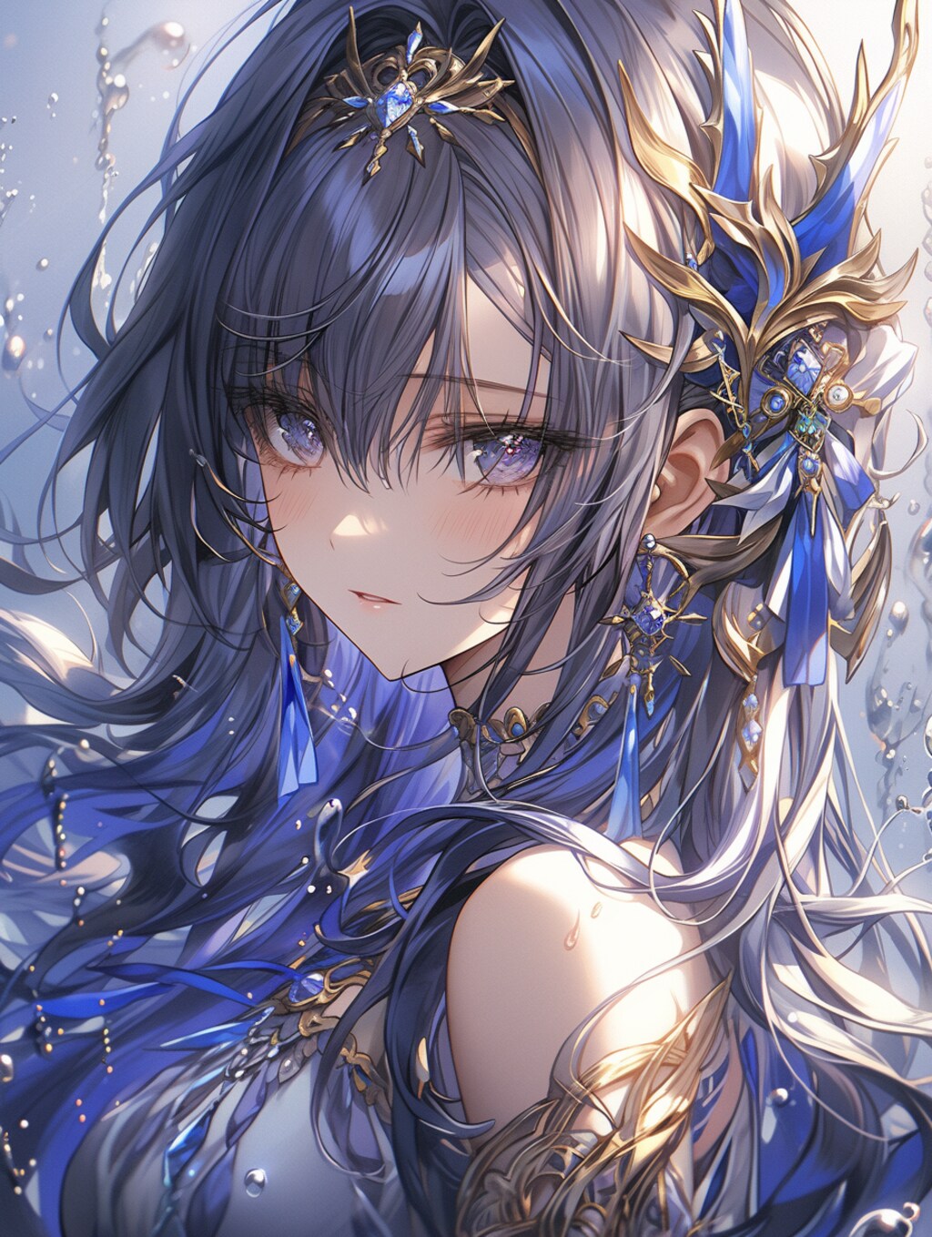 風薫る蒼き瞳 Wind's Whispering Azure Eyes