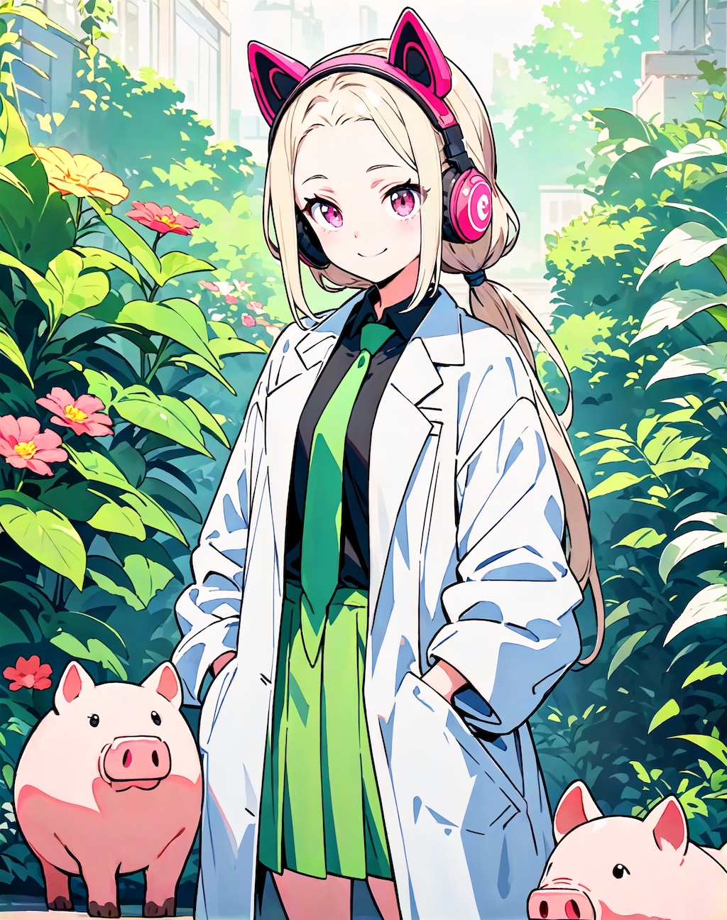 ミニブタとノア