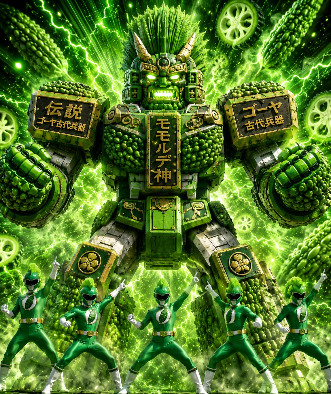 伝説の苦み！究極合体モモルデ神！の巻 | の人気AIイラスト・グラビア