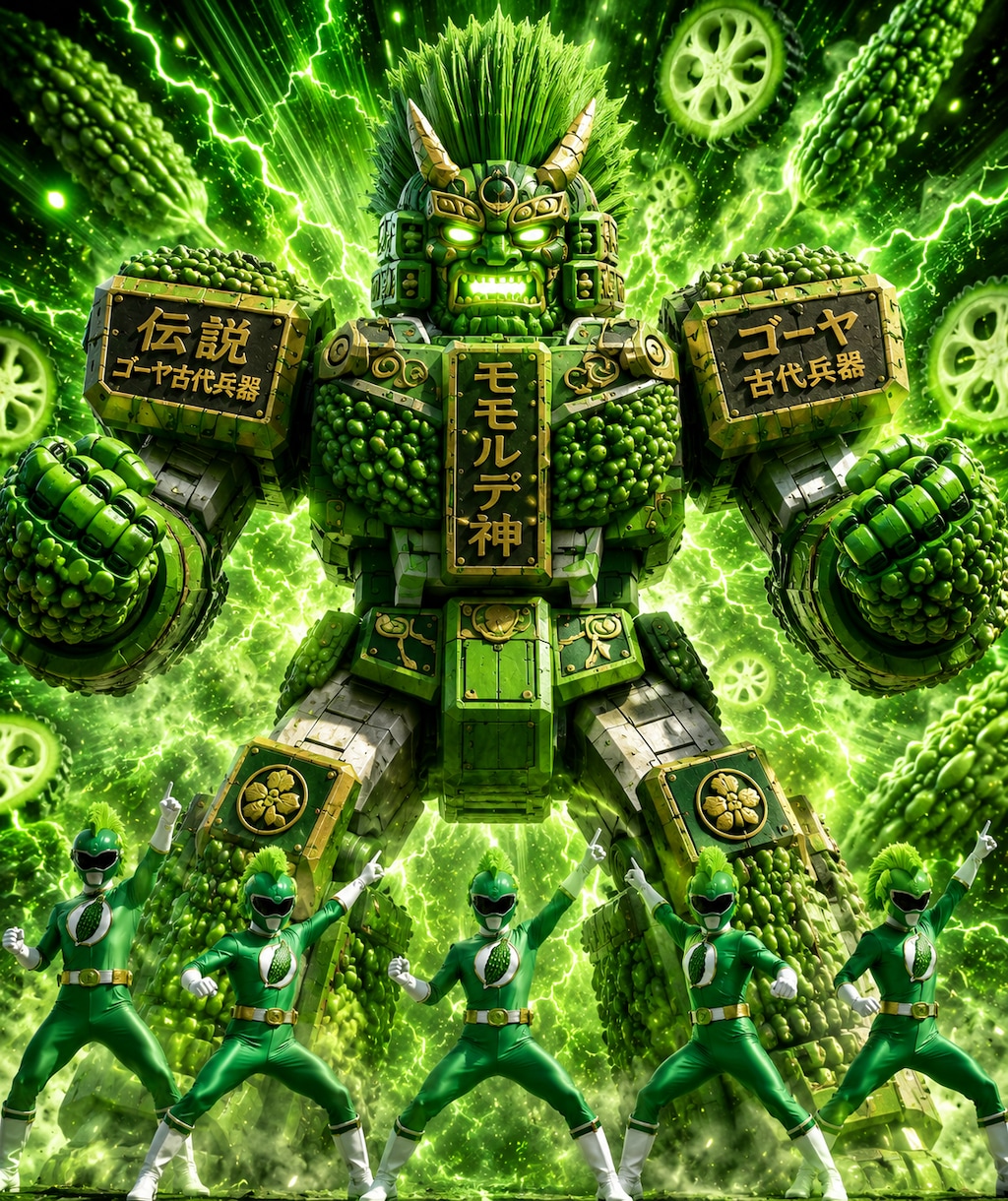 伝説の苦み！究極合体モモルデ神！の巻