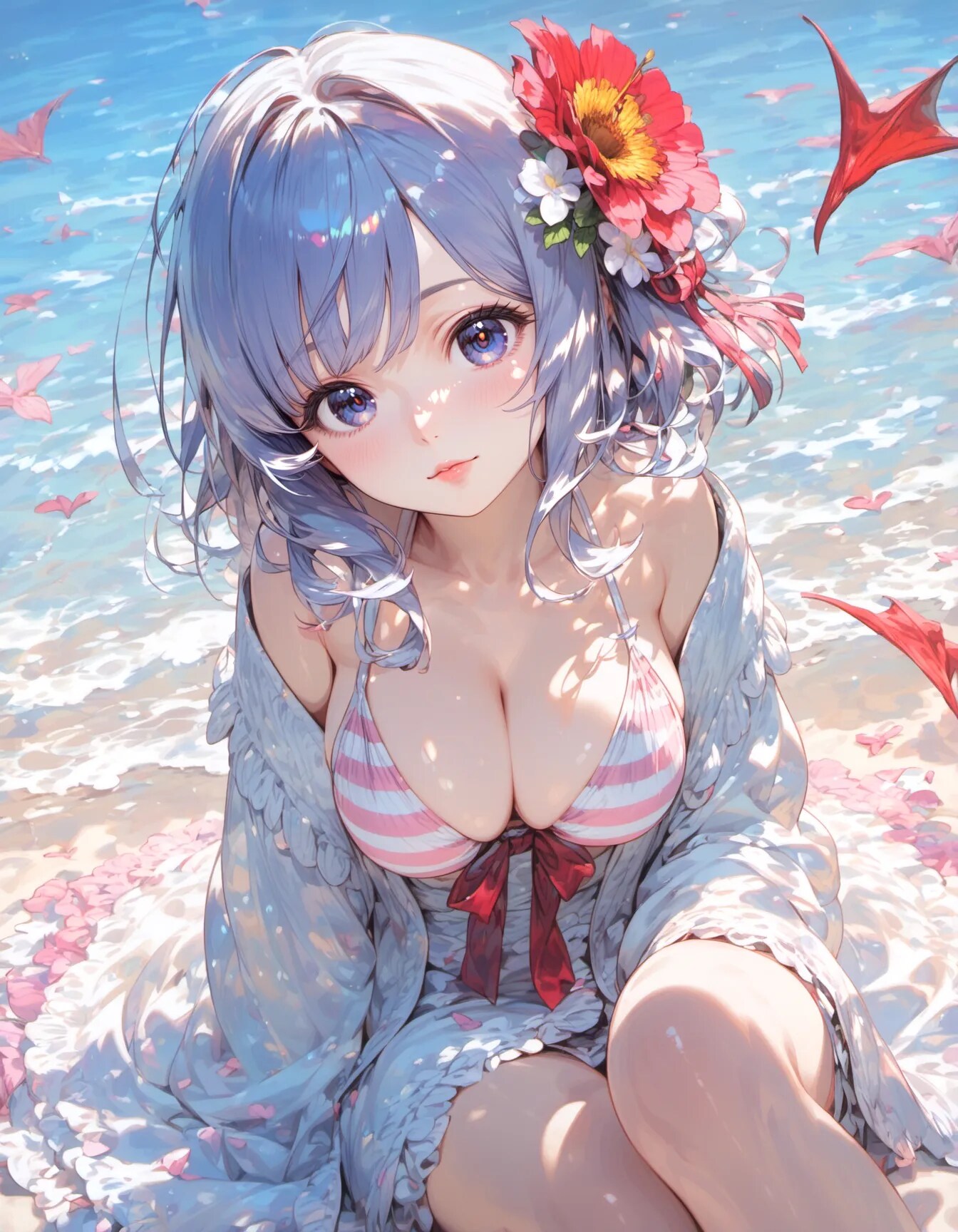 Petals on the Summer Tide