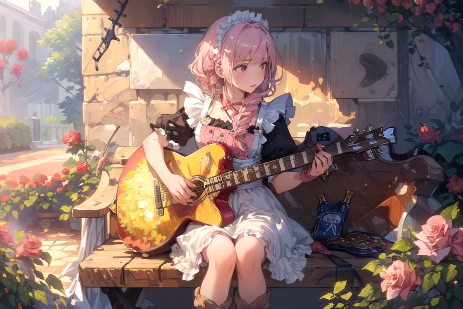 ギター | の人気AIイラスト・グラビア