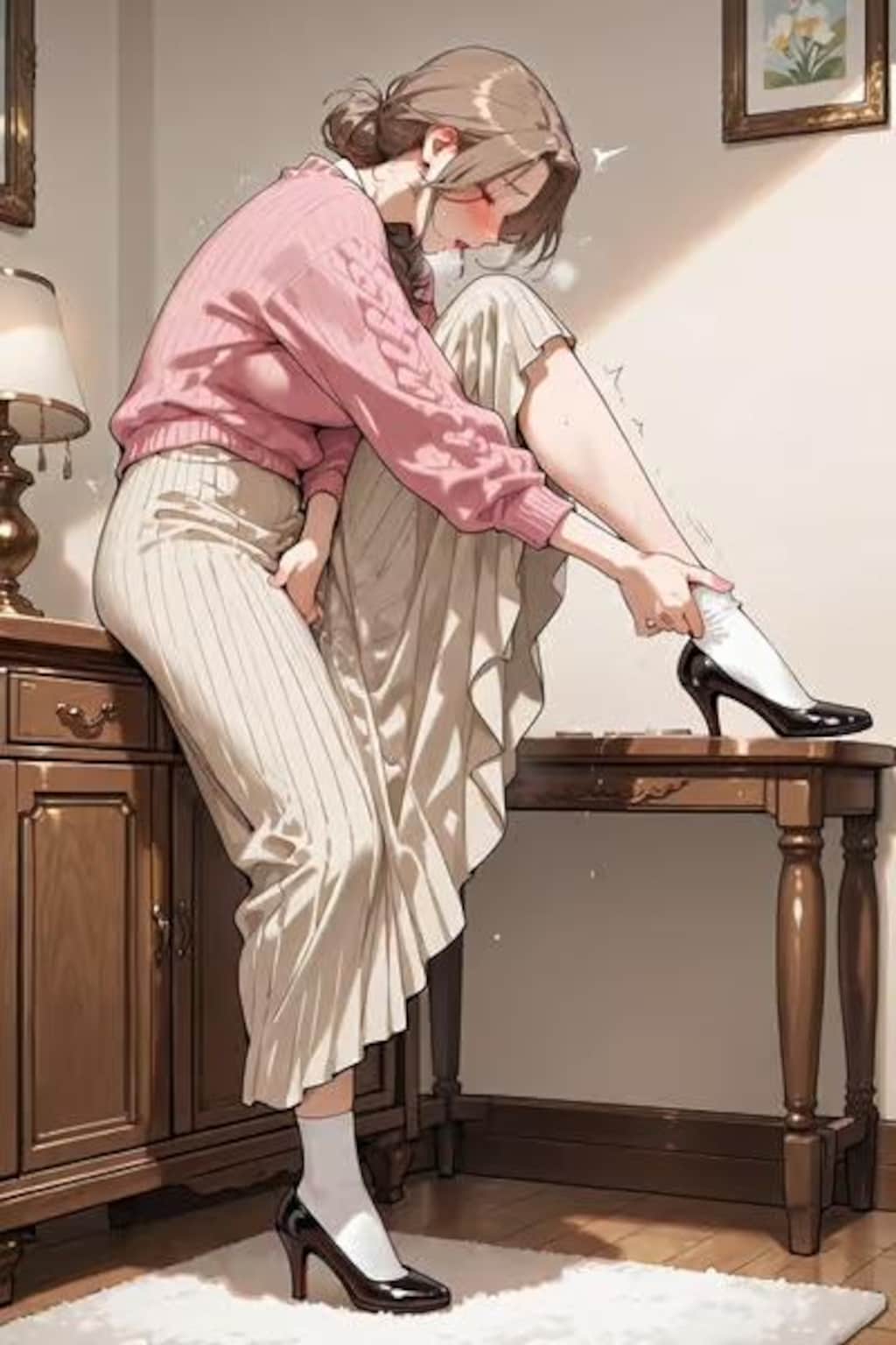 人妻お姉さん　私服オナニー3