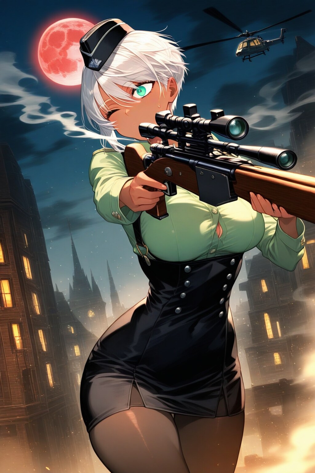 「これが、WAVE流狙撃術・・・」