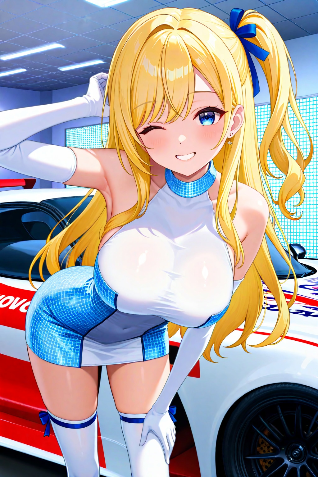 モーターショーのナミちゃん
