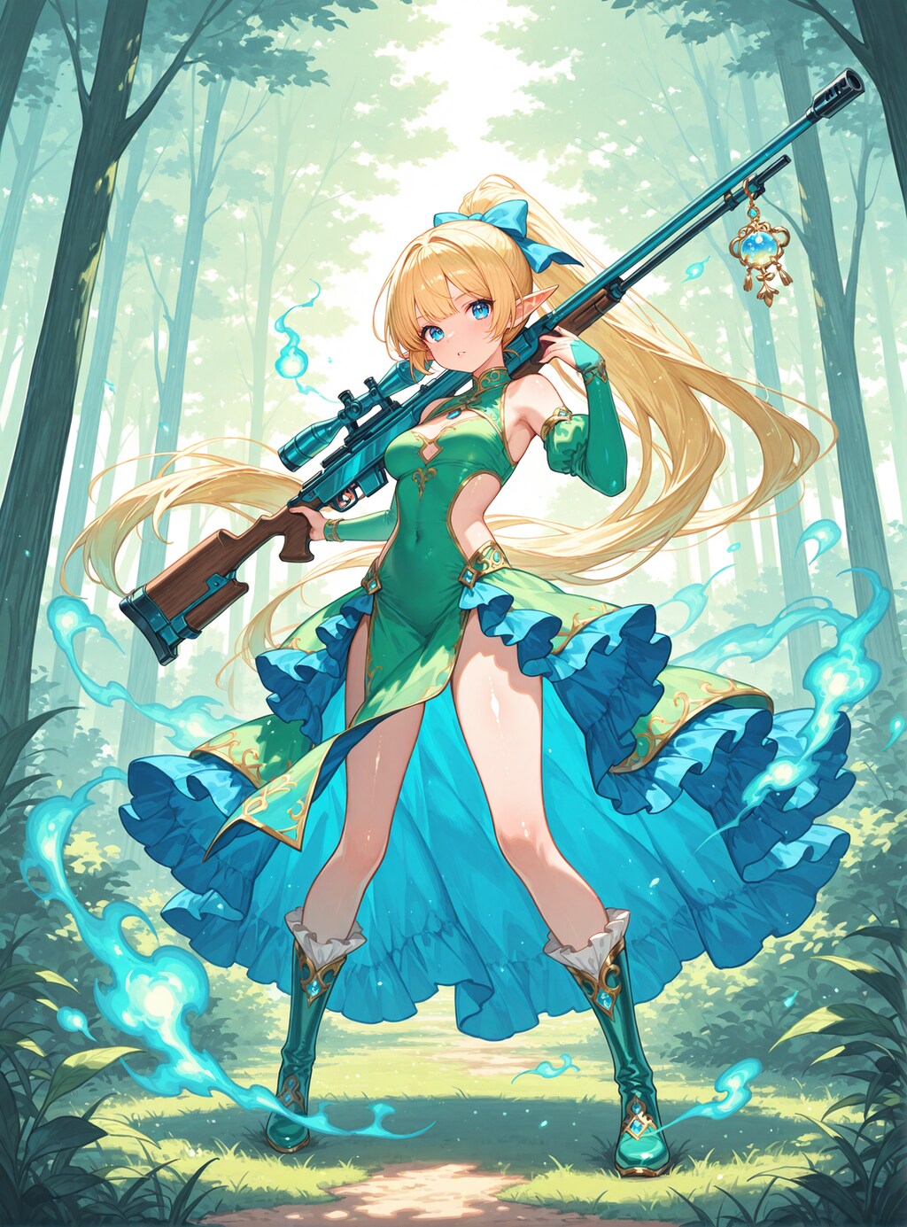 エルフのスナイパー