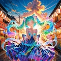 9枚）縁日とドレス 4枚目