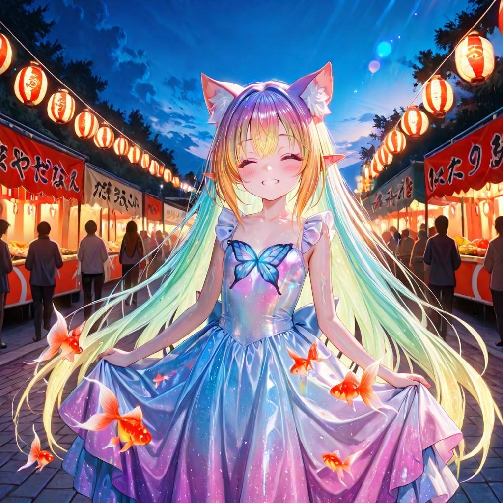 9枚）縁日とドレス