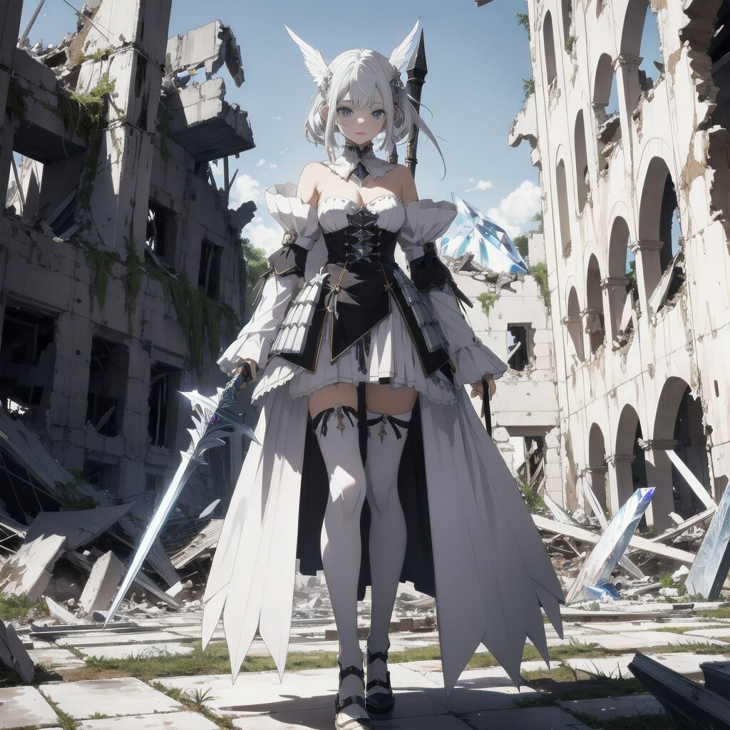 戦場に立つ