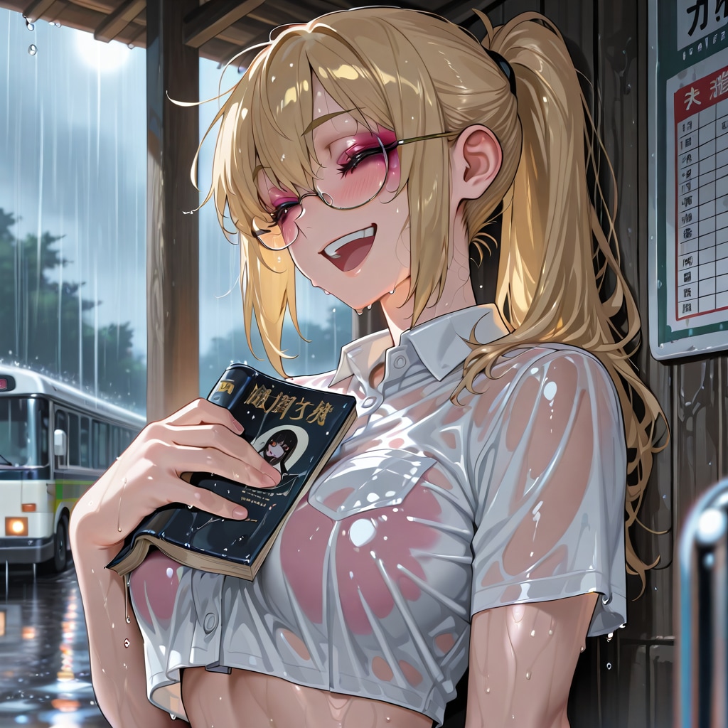 雨宿り