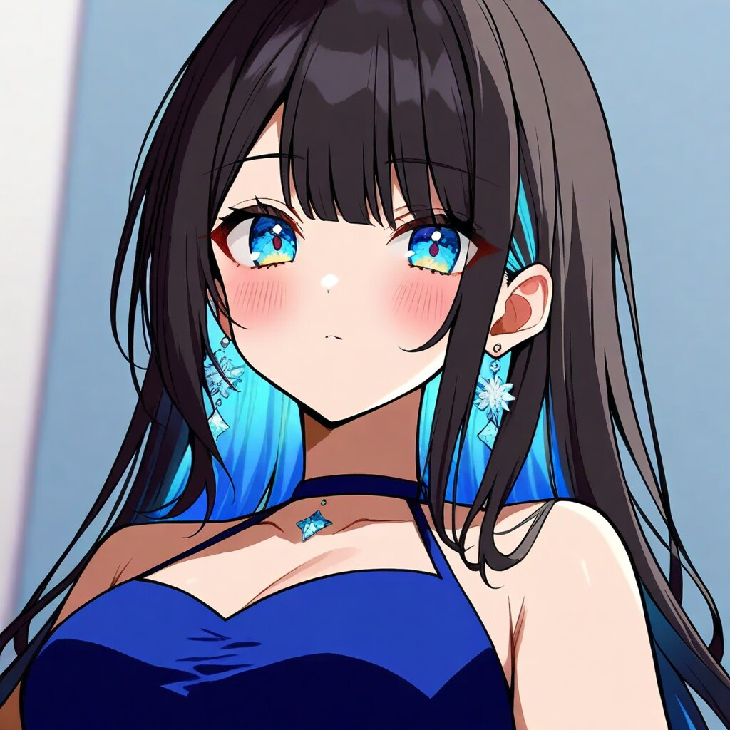 氷姫だって照れるもん！ | の人気AIイラスト・グラビア