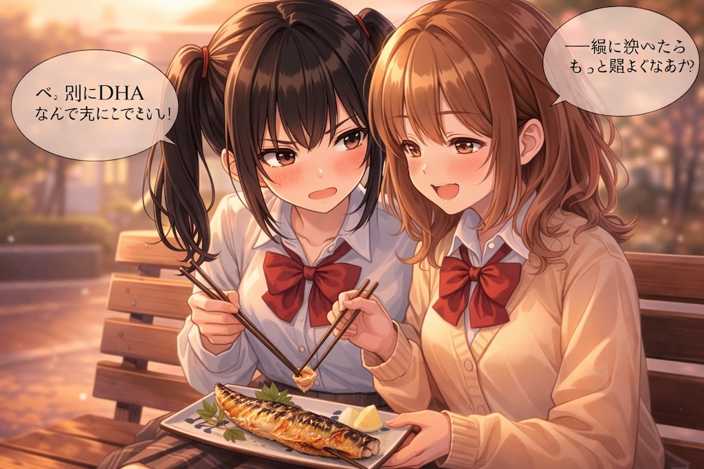 焼き鯖。（DHAの日）
