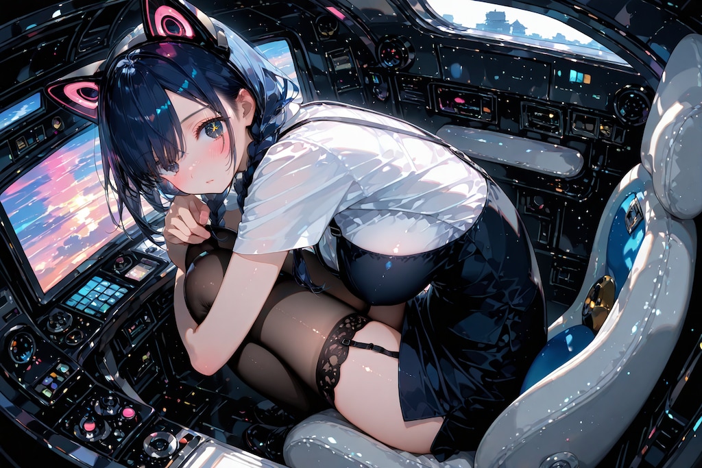 コックピット風配信部屋