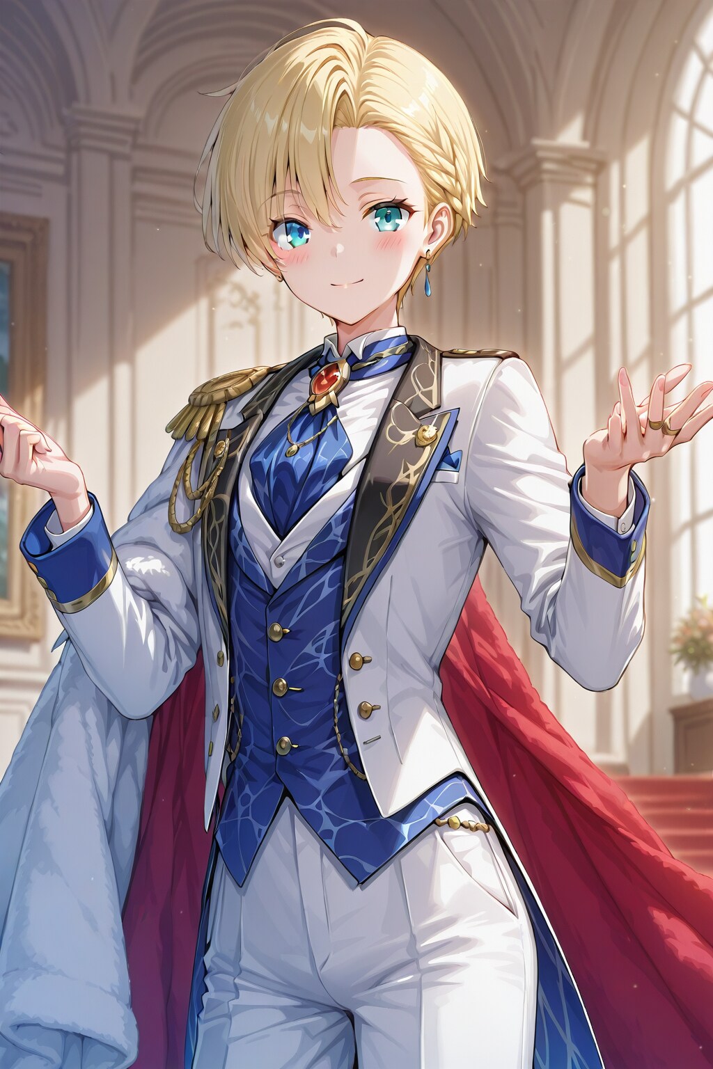 男装の麗人 | の人気AIイラスト・グラビア