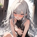 銀髪の子 3枚目