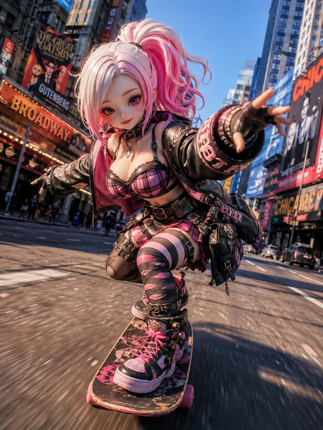 スケボー | の人気AIイラスト・グラビア