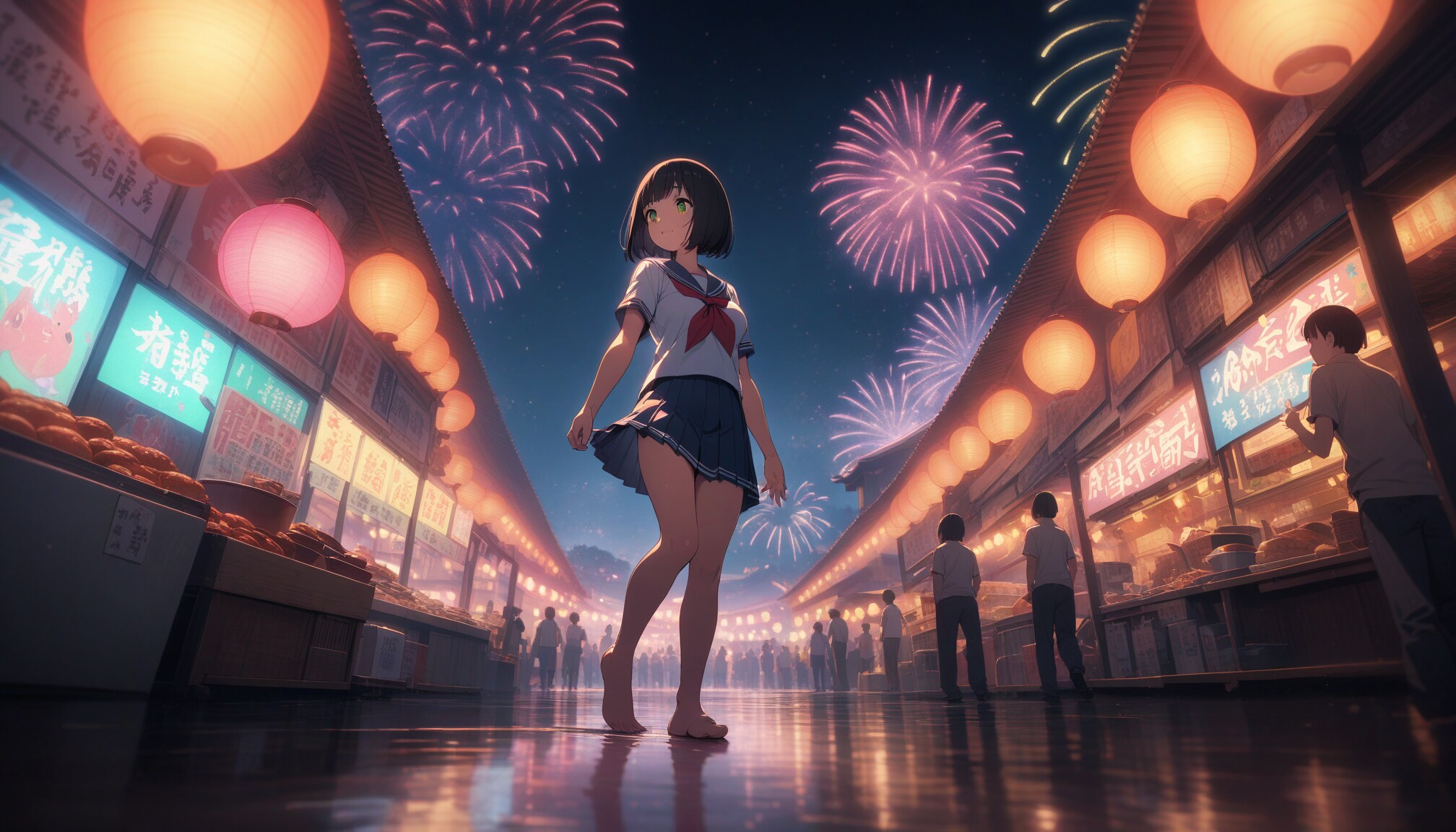 夏祭り | の人気AIイラスト・グラビア