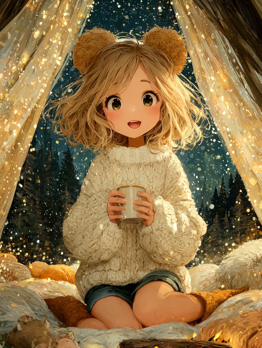 冬キャンプ②🐾