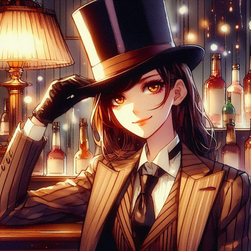 うちの子シルクハット #2