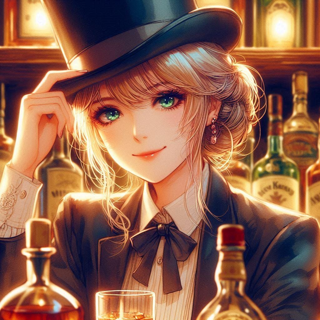 うちの子シルクハット #2