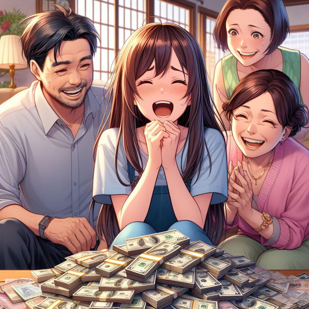 宝くじ～～～！