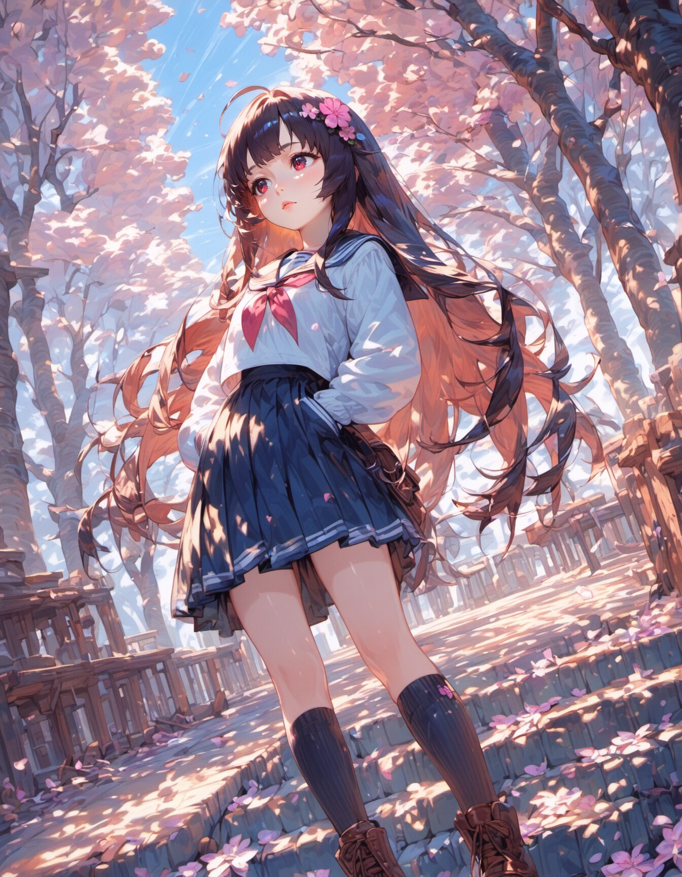 gaze lost | の人気AIイラスト・グラビア