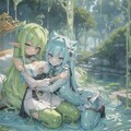 仲良しすぎる姉妹 4枚目