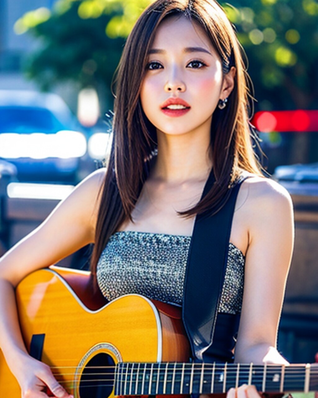 ストリートミュージシャン