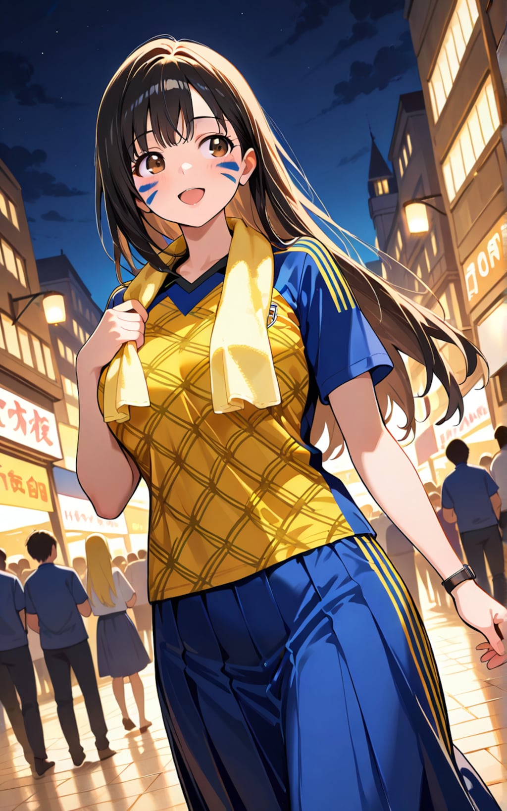 観戦前にうろちょろ