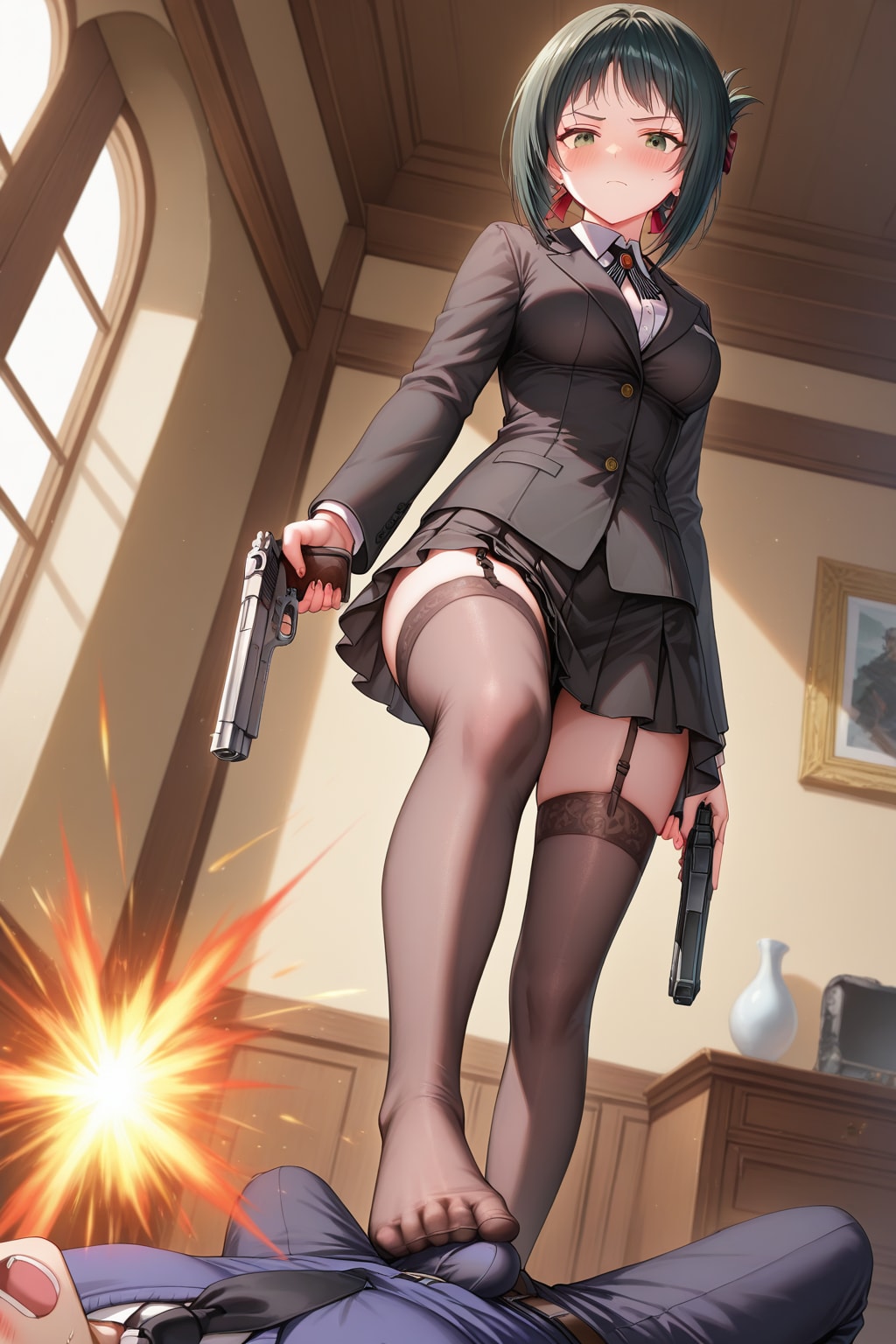 撃ち込み