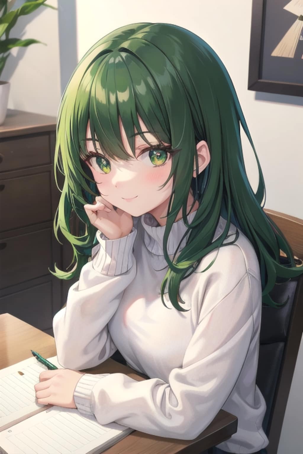 うちの子010「ちょっと一息」