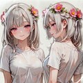 花飾り 2枚目