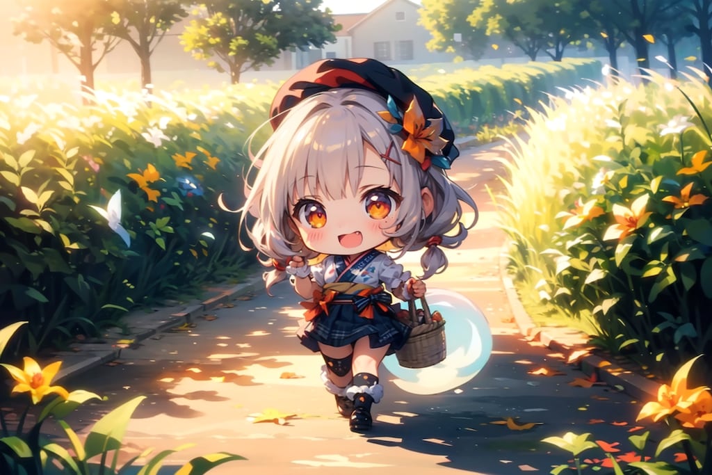 ちゃんと、暗くなる前に連れて来た-♡。