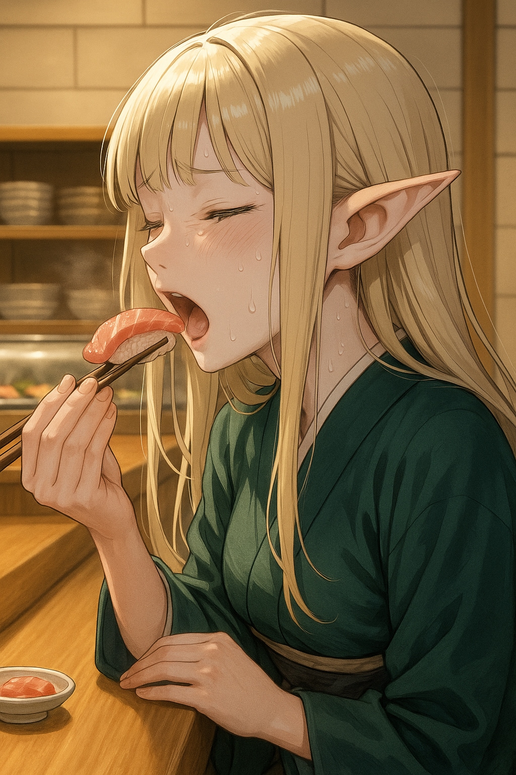 エルフのお寿司体験