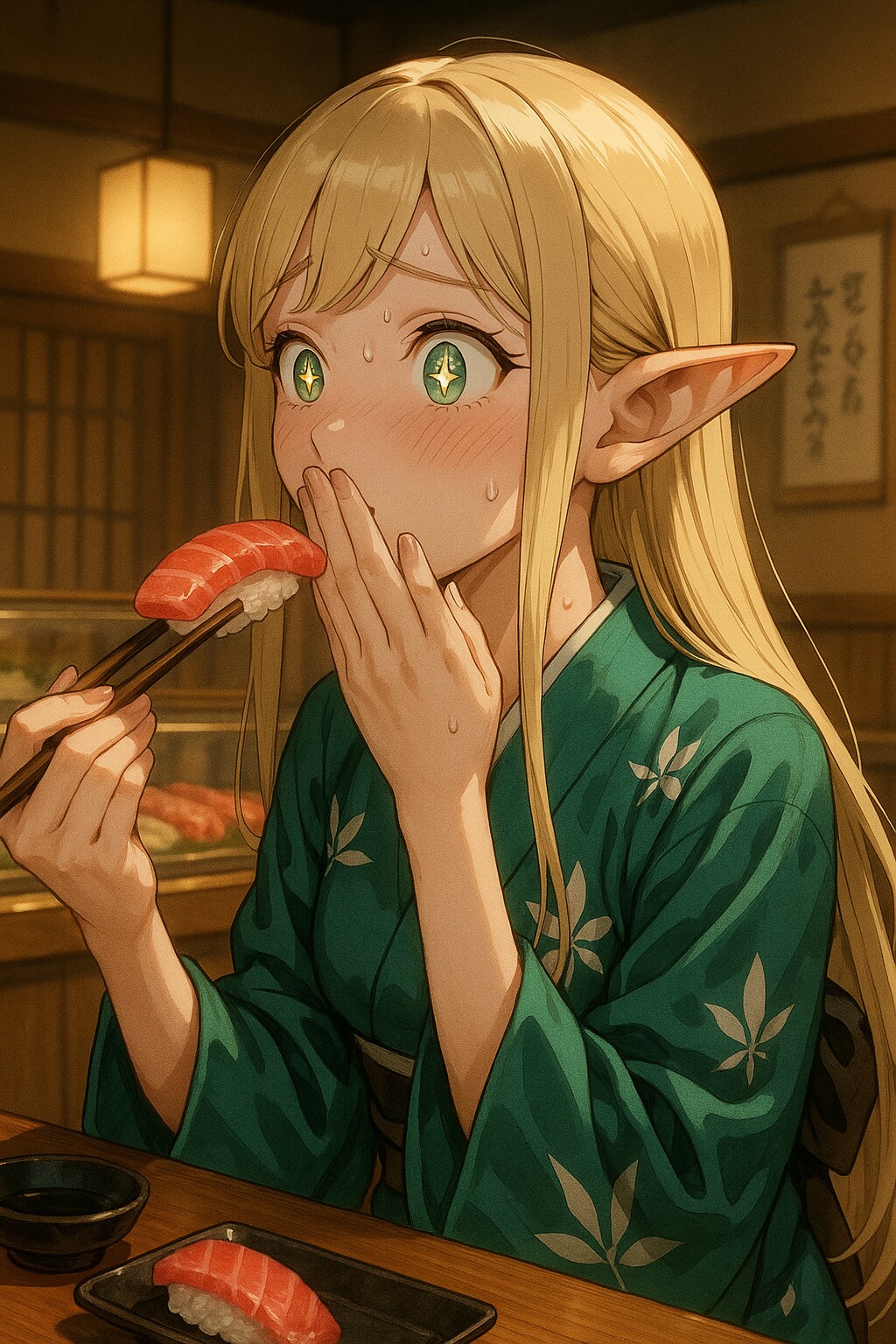 エルフのお寿司体験