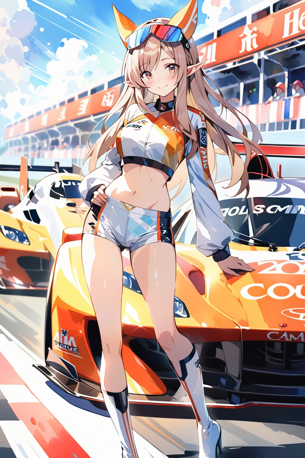 レースクイーン | の人気AIイラスト・グラビア