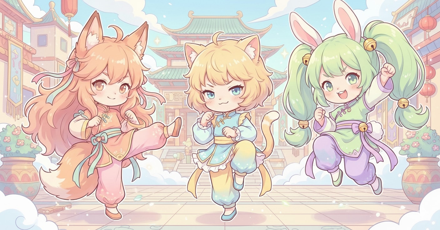 ケモミミカンフー10だよ! | の人気AIイラスト・グラビア