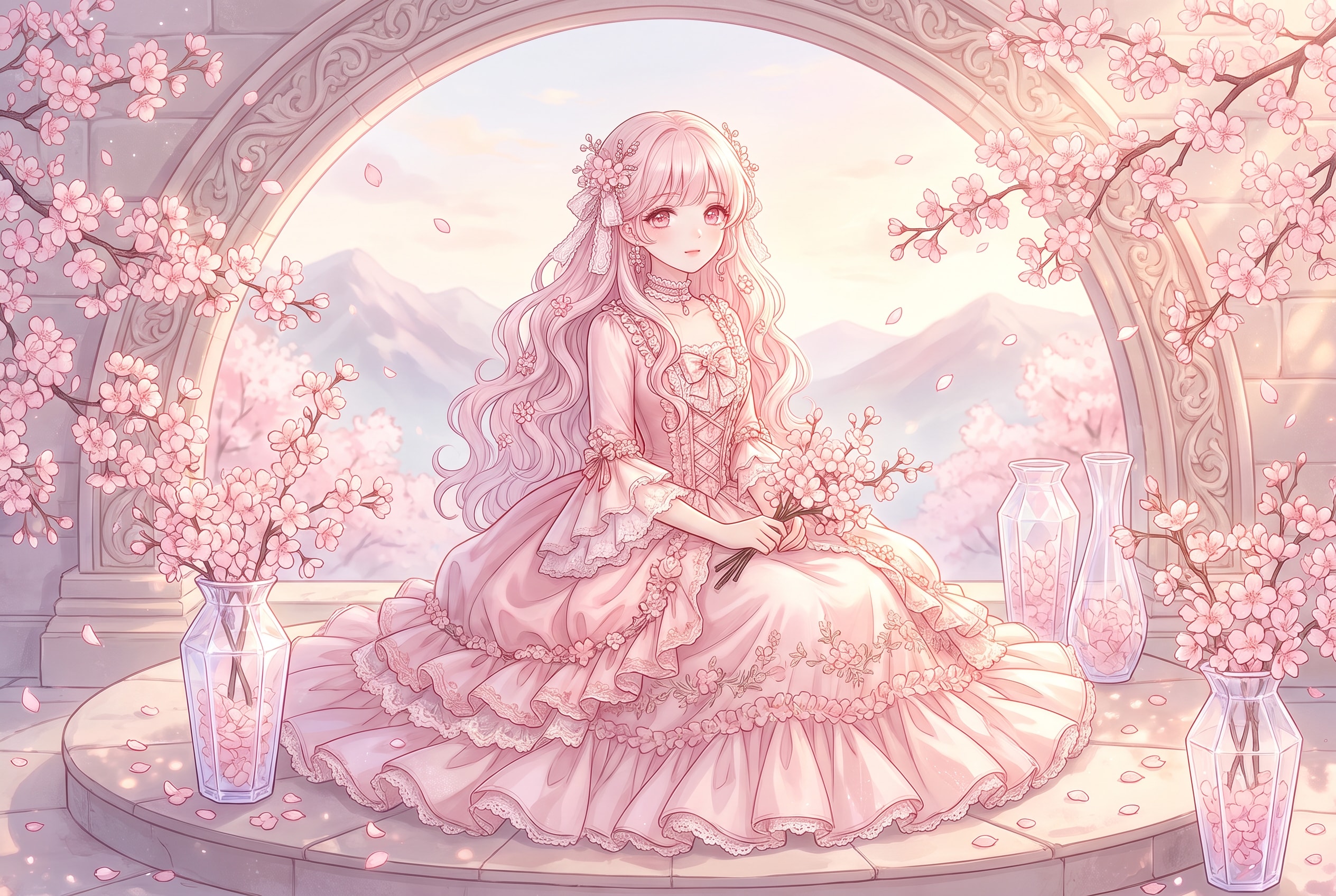 桜霞の麗姫