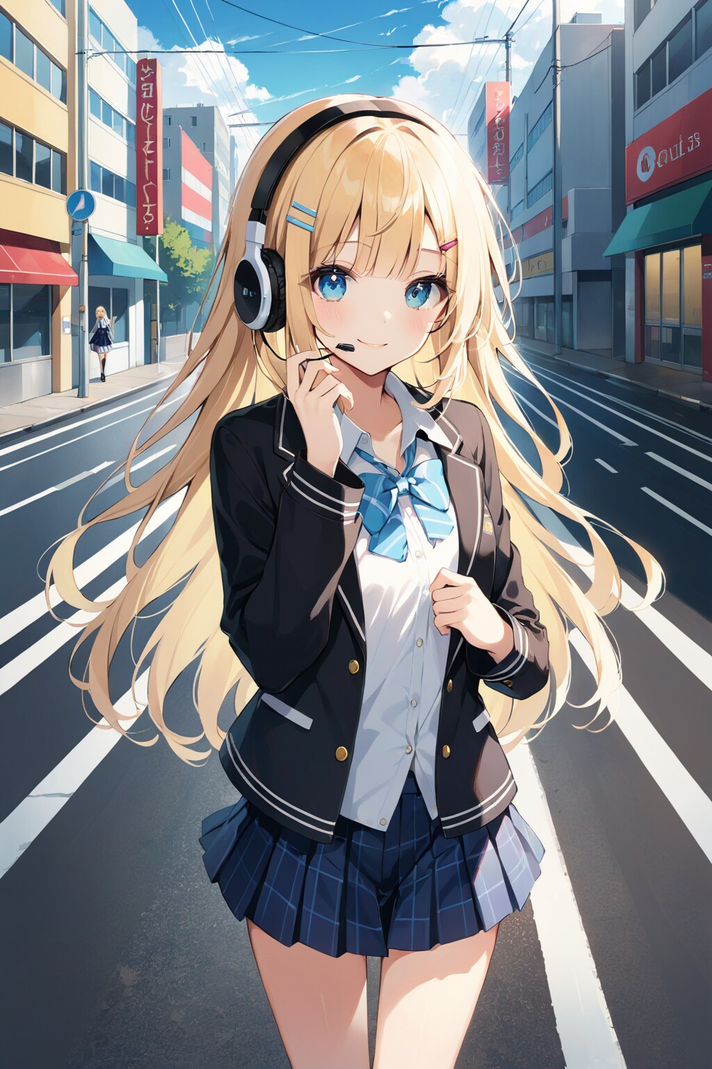 マイク付きヘッドホンよ(*^^*)