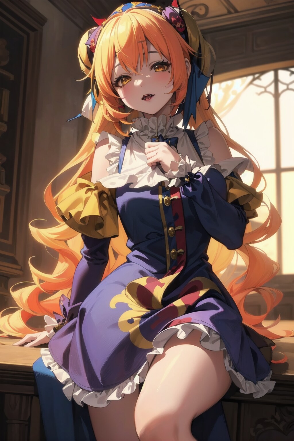 道化師の女の子