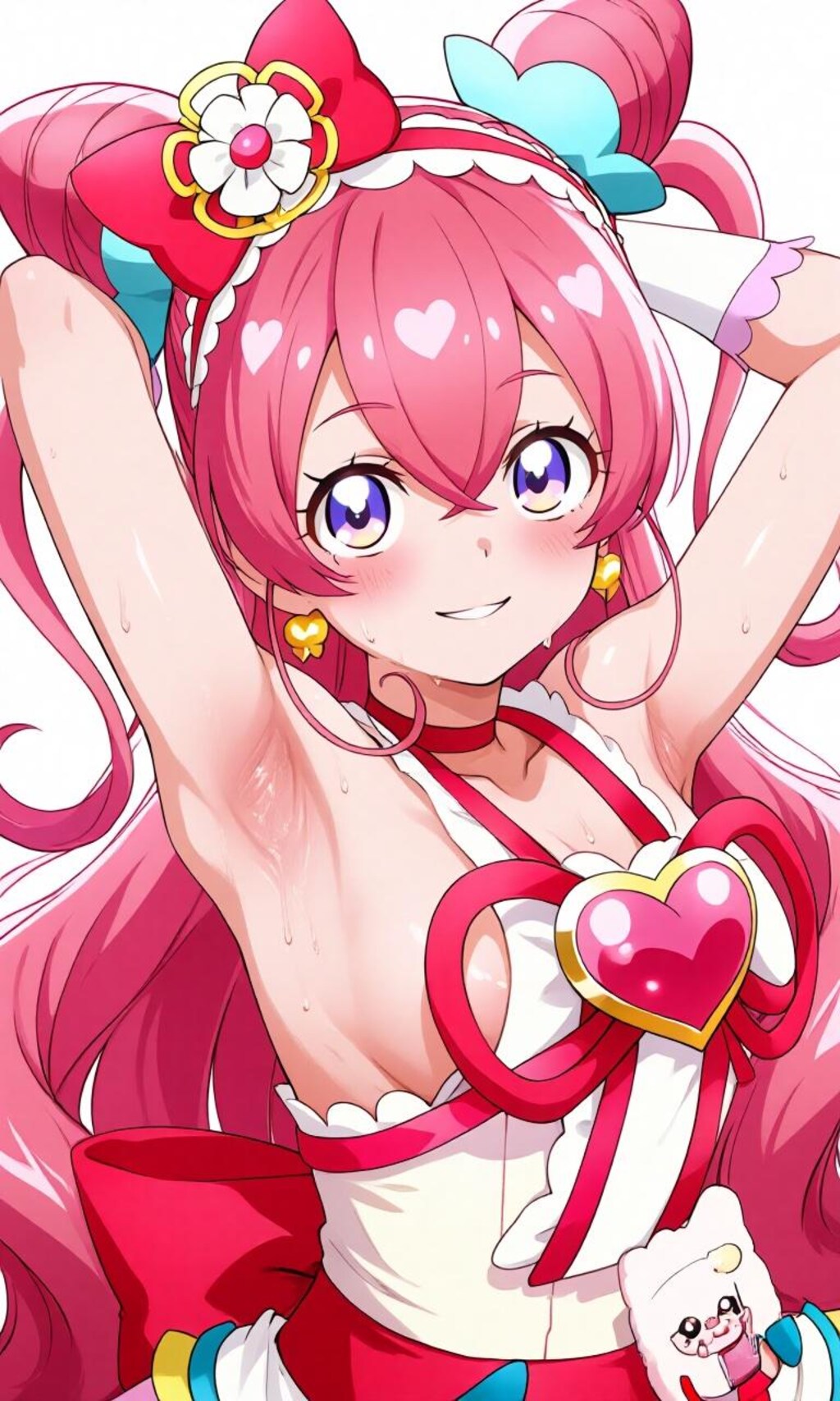 キュアプレシャスの腋が見たい♡