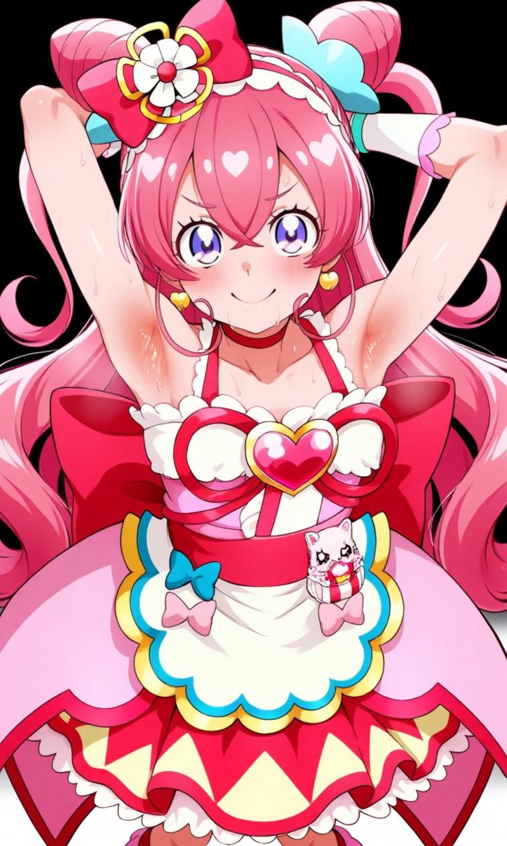 キュアプレシャスの腋が見たい♡