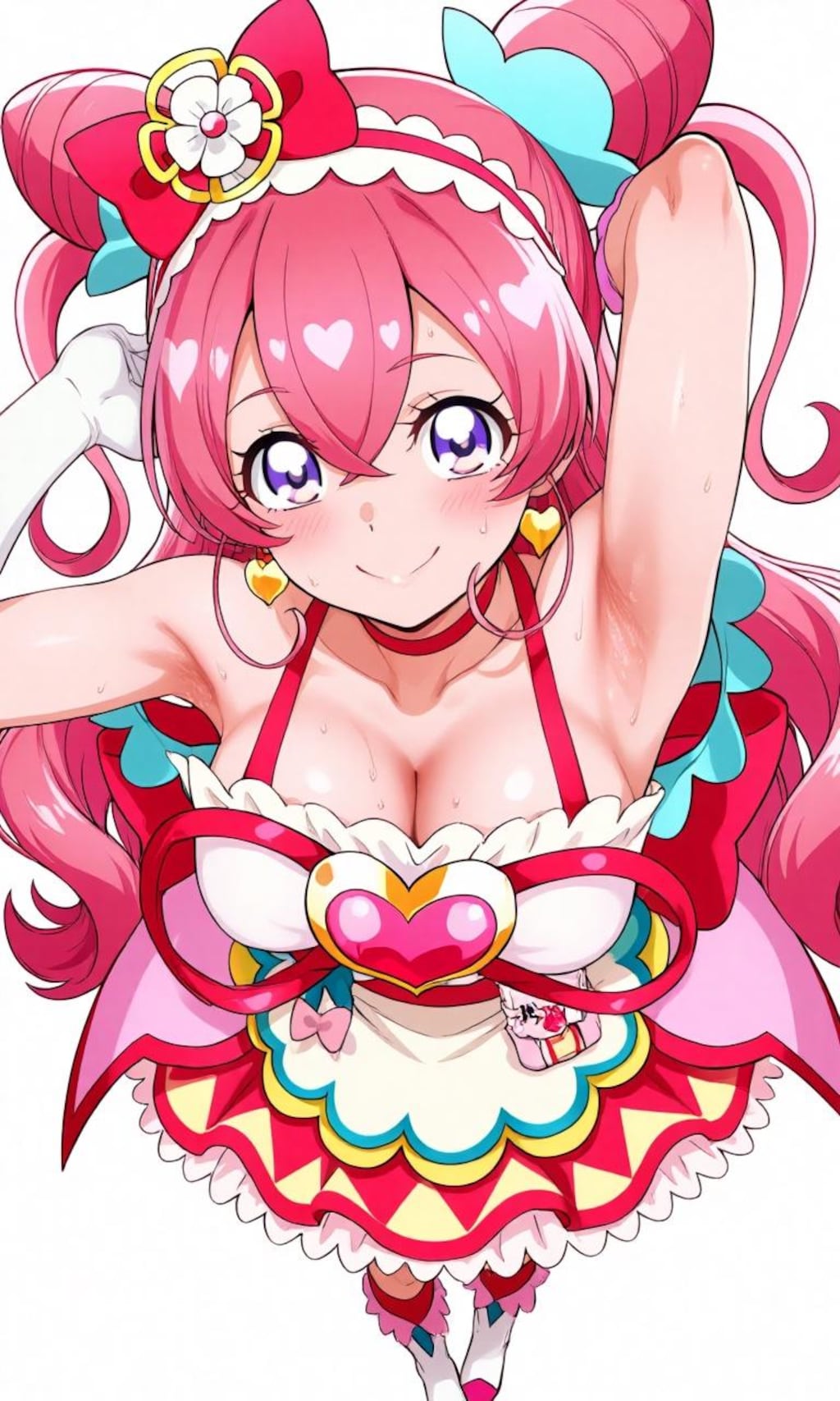 キュアプレシャスの腋が見たい♡