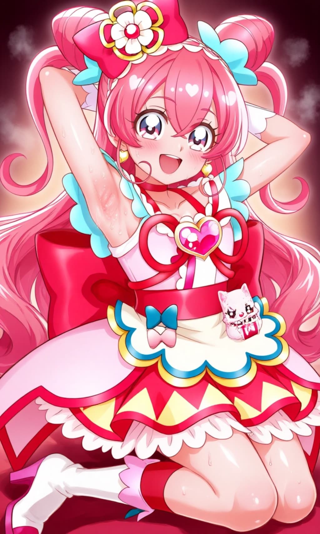 キュアプレシャスの腋が見たい♡