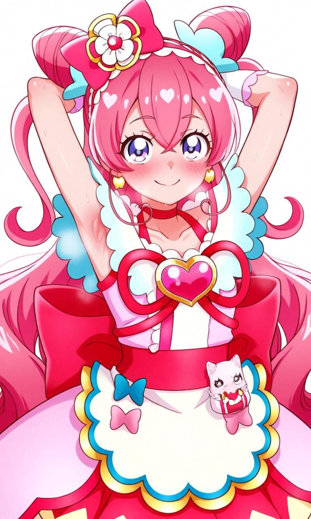 キュアプレシャスの腋が見たい♡