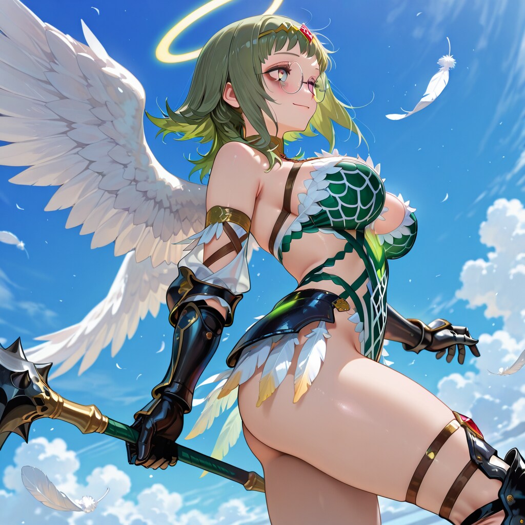 天使兵のモノキニ鎧