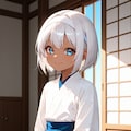 少年と鏡餅 3枚目